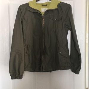 Eddie Bauer Hooded Rain Jacket